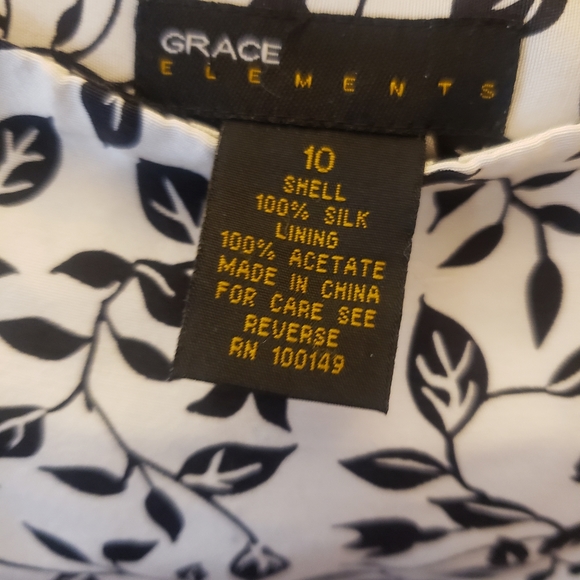 Grace Elements 100% Silk Skirt! - Picture 6 of 7